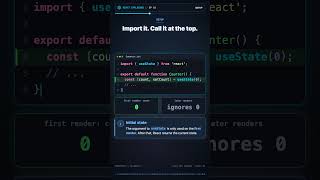 16 useState basics | State Variables, Setters, and the Counter |  #react #reacttutorial #usestate