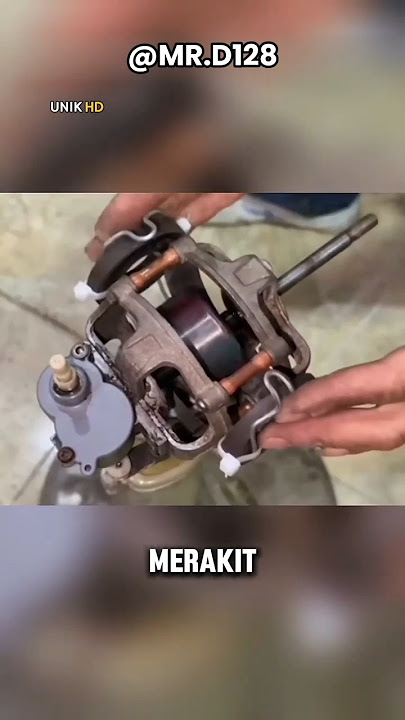 Motor Kipas Tanpa Listrik ini Bisa Menyala Cuma Pakai Magnet
