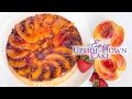 Easy Nectarine & Strawberry Upside Down Cake Recipe