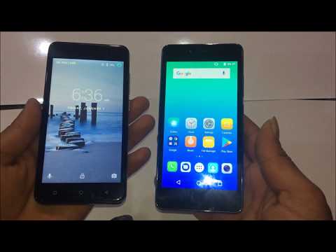 Micromax Spark 4G (2017) Vs Karbonn K9 Smart 4G Unboxing,Reviews,Icon and Camera