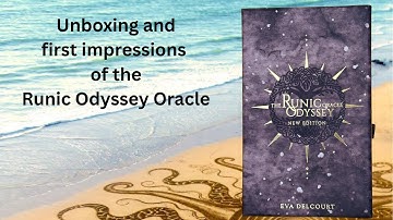 The Runic Odyssey Oracle unboxing and walkthrough