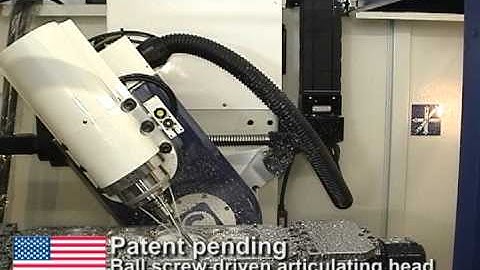 CENTROID 5-axis CNC Cylinder Head Porting Machine w/Toolchanger