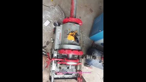 1/2" to 4" pipe threading machine sales and services 9620334452