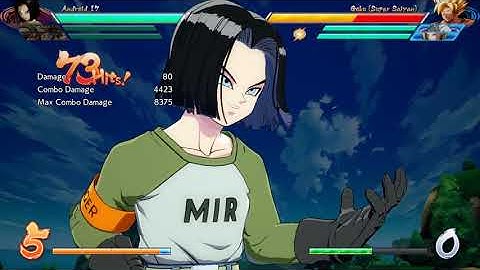 Dragon Ball Fighterz Android 17 corner combo with Bardock and Yamcha