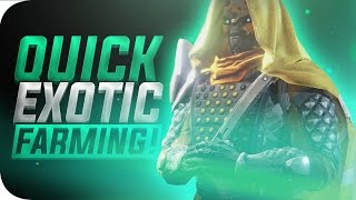 FAST EXOTIC FARMING GUIDE ! Get to 365 Light Quick ! - Destiny Rise Of Iron Exotic Farming