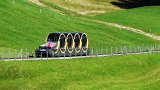瑞士 施圖斯倉鼠滾輪 Stoos世界最陡纜車