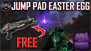 Jump Pad Easter Egg & FREE Ray Gun Mark II - Ashes of the Damned | Black Ops 7 Zombies