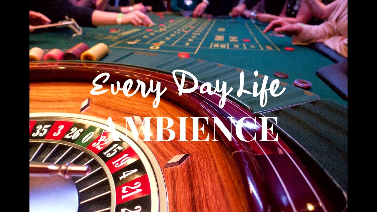 Casino Ambience Sounds 🎰 Slot Machines Roulette and Poker Chips 🎰 10 hours audio