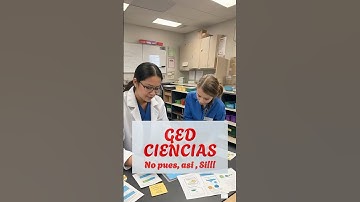 GEDEspanolUSA ¿Listo para conquistar el examen de ciencias del GED? 🔬💡 #shorts