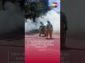 Otro vehículo se incendió en Barranquilla. Esta vez, la emergencia se registró en el barrio Lucero