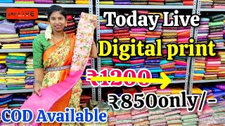 FOR ORDER - 95007 50306 | today live digital print ₹850/- only