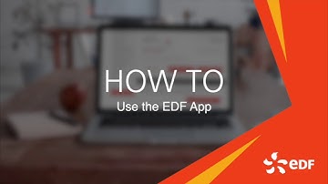 How to use the EDF app