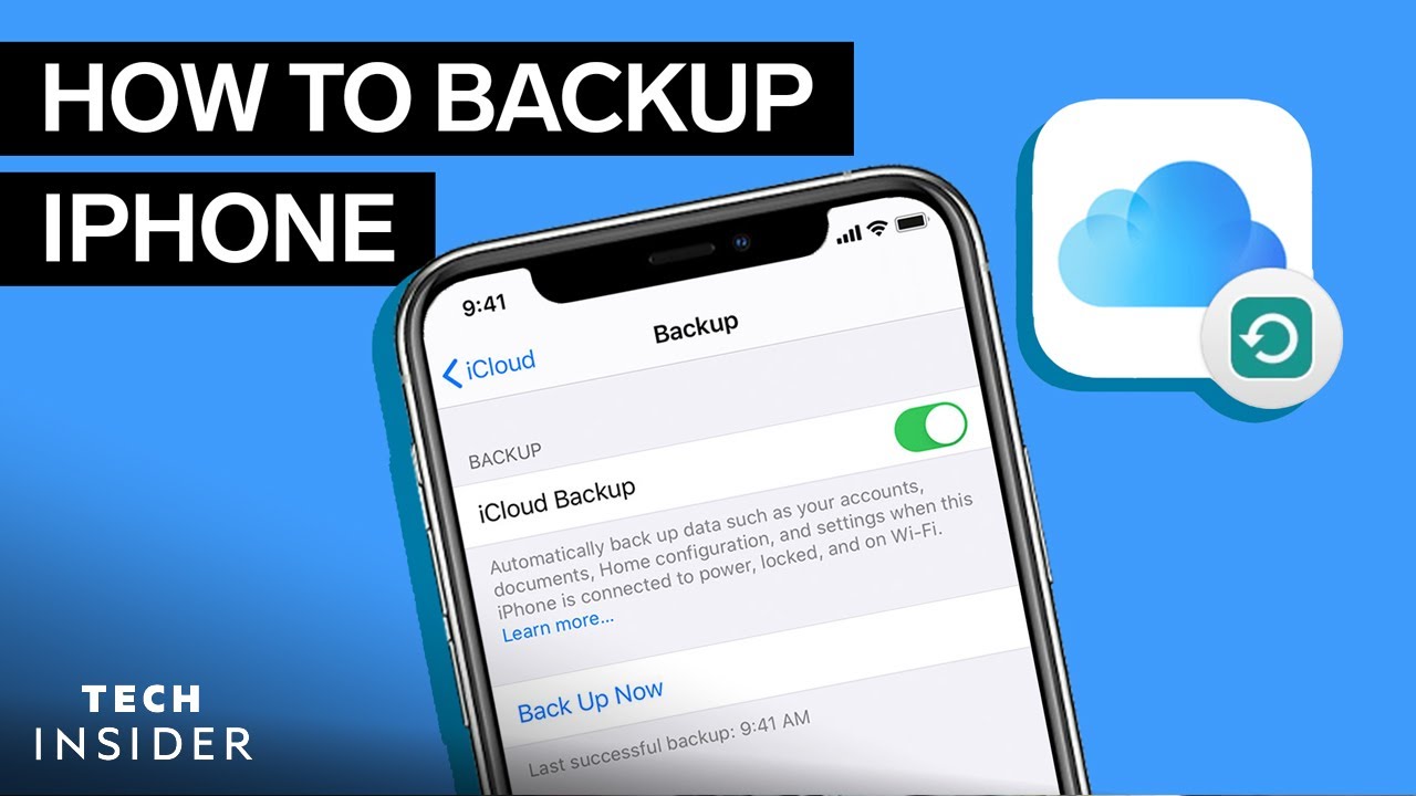 how to backup iphone to icloud hardwired