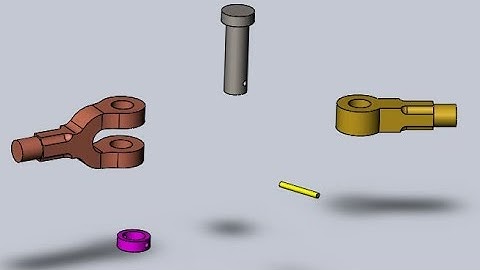 EXPLODE VIEW ANIMATION & ROTATION  ON SOLID WORKS TOOL