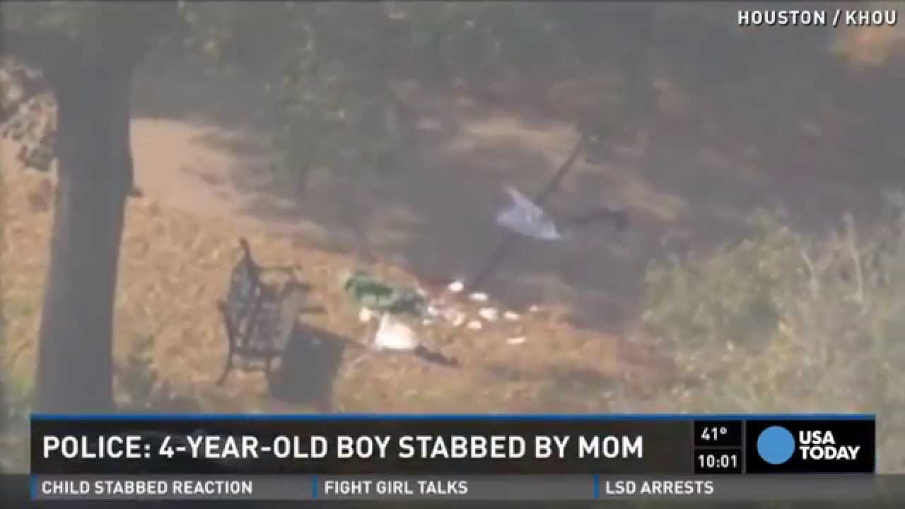 Mom charged in stabbing attack on 4-year-old son