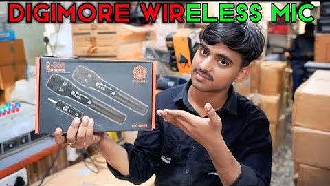 DIGIMORE D-360 UHF Dual Wireless Mic 🎤 | Best Mic for Singing, Camera & Long Distance Recording