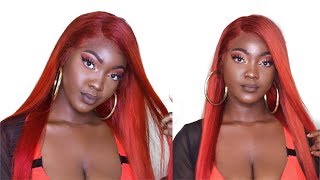 HOT GIRL SUMMER READY ! WHAT’S GOOD?!? | EvaWigs- Full coloring (orange/copper) and install video