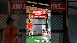 🔥I Copied a Stranger’s TRX Workout… Big Mistake 😂 | Gym Fail Shorts”