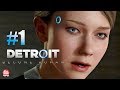 DETROIT BECOME HUMAN - O INÍCIO DE GAMEPLAY || DUBLADO EM PORTUGUÊS no PS4 PRO