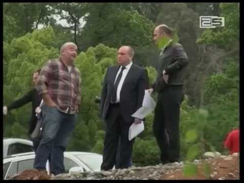 არჩილ ხაბაძემ ციხისძირის პარკის მოწყობის პროცესი დაათვალიერა