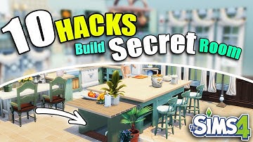 Secret Room Build Hacks in The Sims 4 - You Won