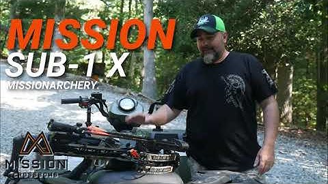 2020 Sponsor Spotlight: Mission SUB-1 XR Crossbow