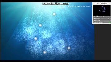 XY coordinates tracking + Unity3D environment (Water Surface test 1)