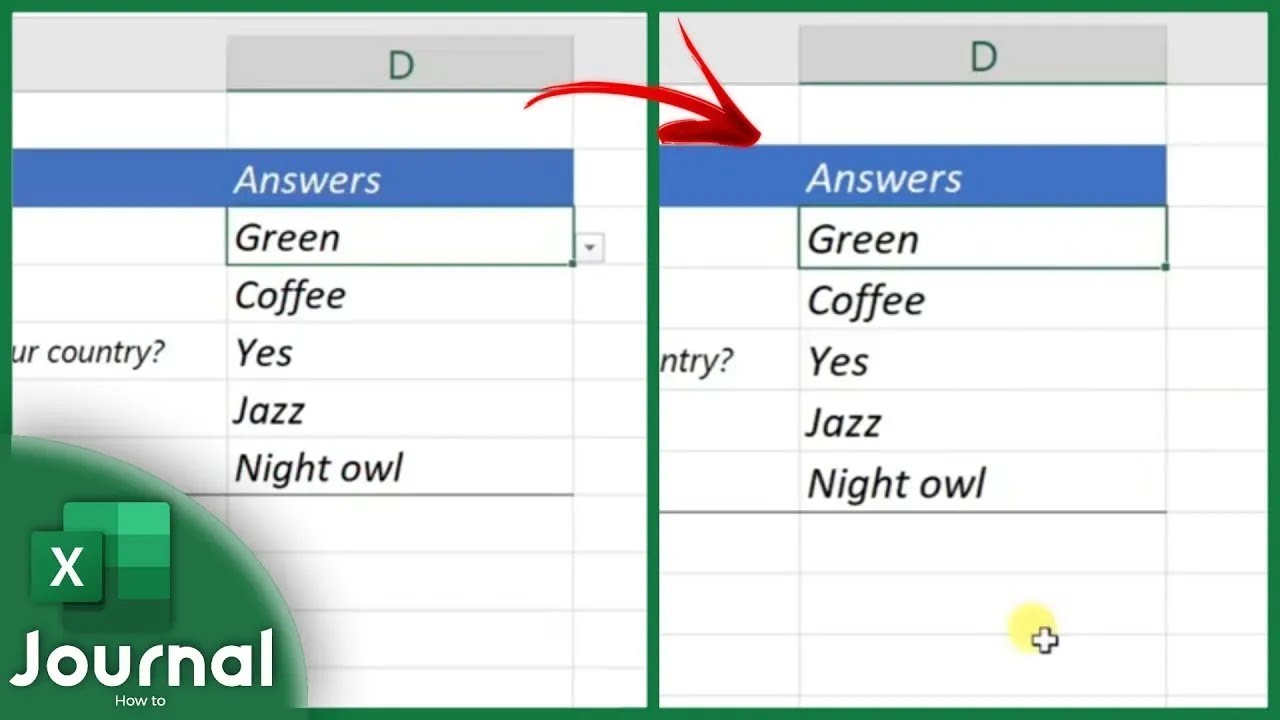 How To Remove A Drop Down List In Excel 2024 YouTube How To Remove A Drop Down List In Excel 2024 YouTube