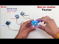Servo  tester,Servo driver,Servo motor working video,How to check servo motor
