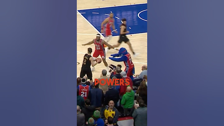 Sixers Mascot won them the game 😂🔥