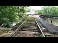 Walking on an abandoned railroad, bridge, & street running in Garfield, NJ