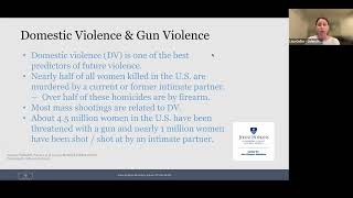 Advocacy Grand Rounds: Gun Violence Prevention- Grassroots Advocacy & Public Health
