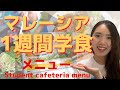 【マレーシア留学】1週間のマレーシア学食大公開!Student cafeteria menu