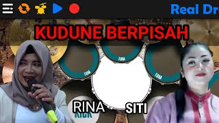 KUDUNE BERPISAH VOC RINA ANDI PUTRA VERSI REAL DRUM