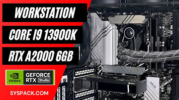 PC Build | i9 13900K | RTX A2000 | PC Airflow & Benchmark