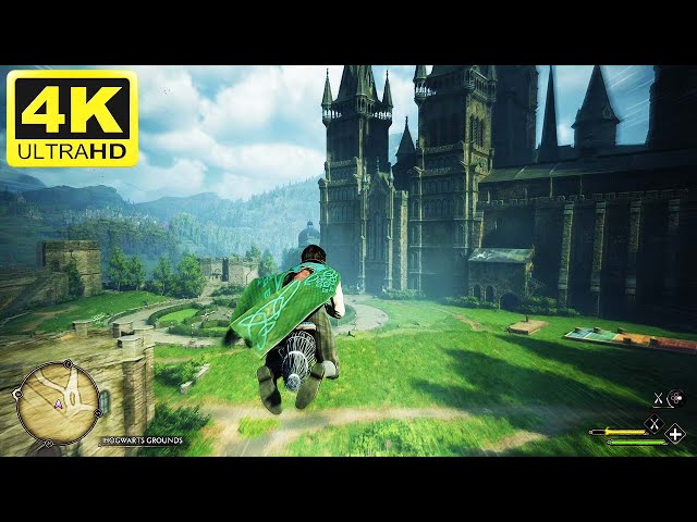 HOGWARTS LEGACY Free Roam Gameplay PS5 4K ULTRA HD 