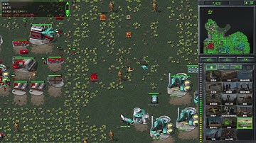 C&C Remastered-Mujalli Mod-Random+Hard AI VS 4 Hard AI "3v3 Tiberium Dawn Resource Map"