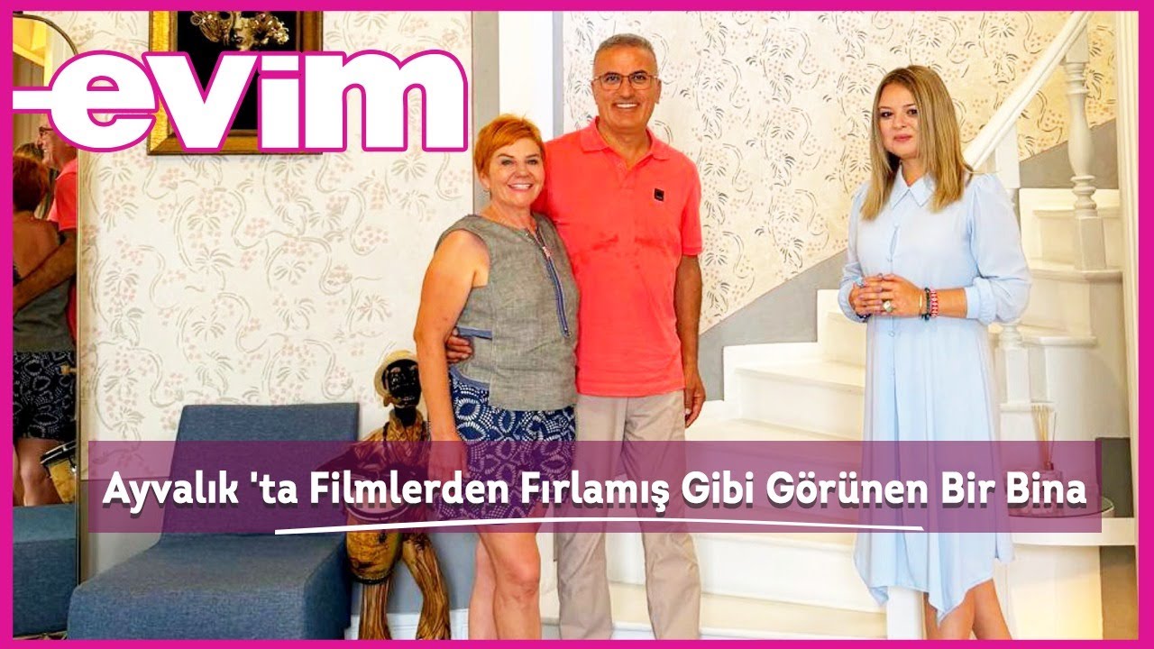 Eski İtalyan Konsolosluğu Binasıydı. Şimdi Film Seti Gibi Bir Ev | Evim ile Ev Turu