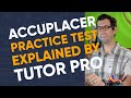 Accuplacer practice test explained by pro tutor - ThatTutorGuy.com