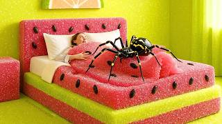 Surreal Bedroom Bed Designs in 4K | Satisfying ASMR Foley Sounds | #19 #aiasmr