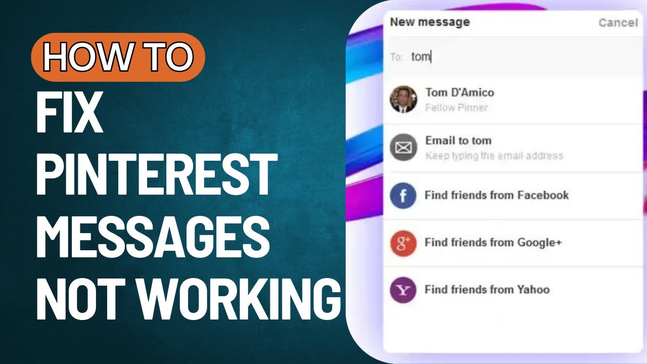 📌 PINTEREST MESSAGES NOT WORKING FIX (2023) | Fix Pinterest Failed to Create Conversation