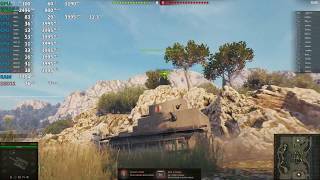 World of Tanks i7-8809G & Radeon RX Vega M GH - Intel NUC NUC8I7HVK - Gameplay Test