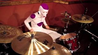 【Drum Cover】FREEZA PLAYING THE 「CHA-LA HEAD-CHA-LA 」フリーザがCHA-LA HEAD-CHA-LAを叩いてみた