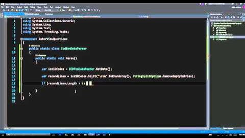 C# Coding Interview questions Part IV