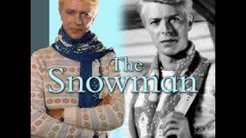 David Bowie - The Snowman Introduction (Animated TV Film) - 1982