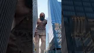 Giant Caveman Villain Attacking City 😵 Unbelievable Monster Vs Peoples screenshot 1