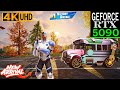 Fortnite INSANE New CYBORG Skin + Battle Bus | RTX 5090 (4K Max Graphics + RTX ON) #fortnite