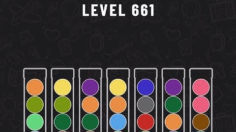 Ball Sort Puzzle Level 661 #ballsortpuzzle #ballsortpuzzlegameplay #puzzlegame #mobilegames