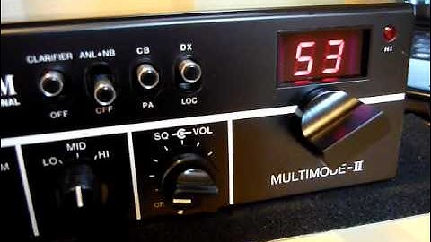 HAM INTERNATIONAL MULTIMODE 2 CB RADIO MINT BOXED