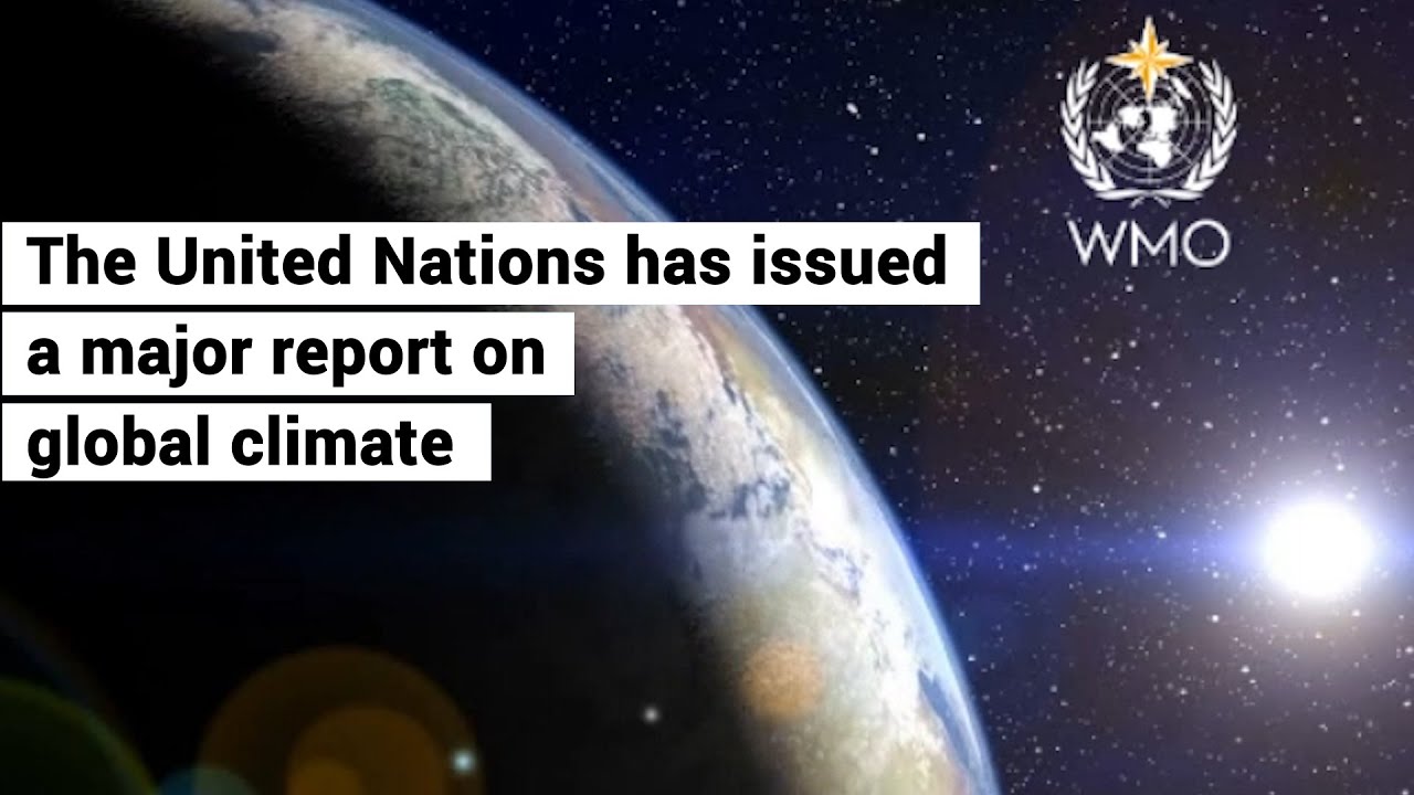 newspaper mockup UN Global Climate Report gives wake-up call to the world